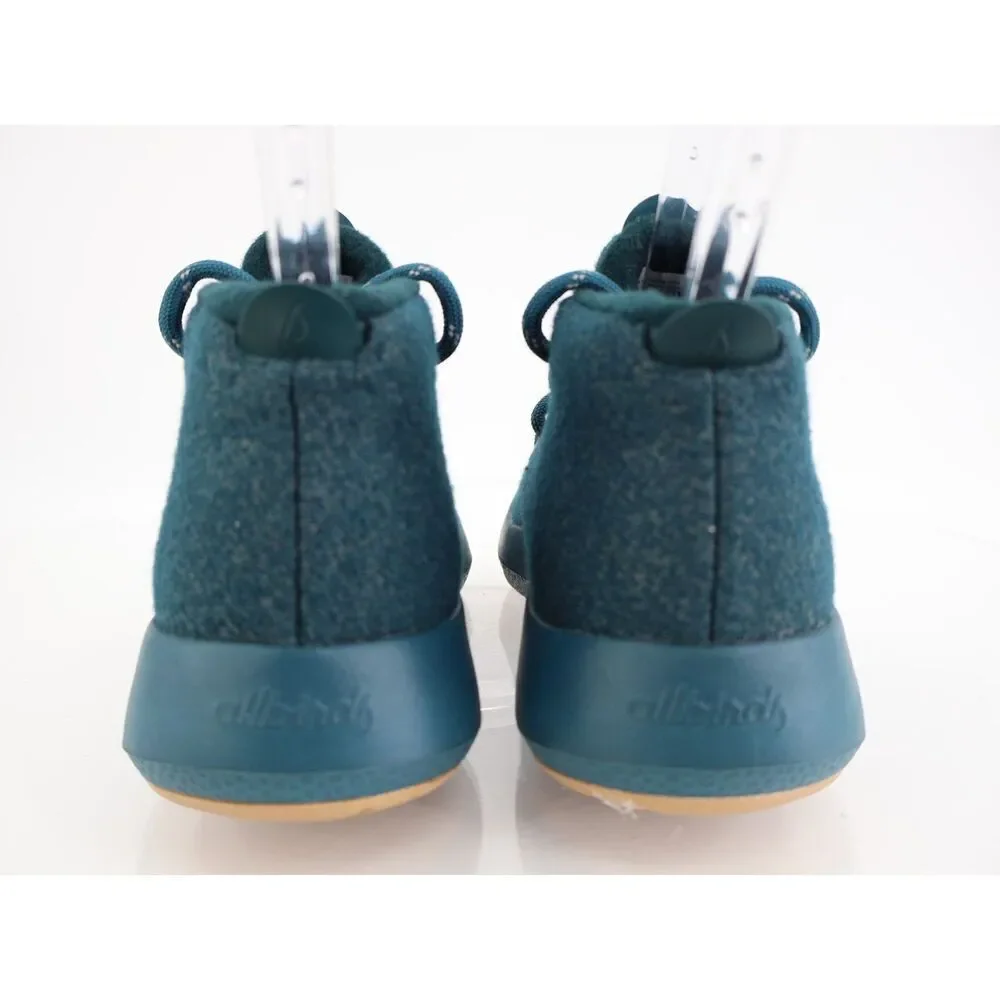 Allbirds Wool Runner Mizzles Sneakers High Top Women Size 5 Teal Merino Wool